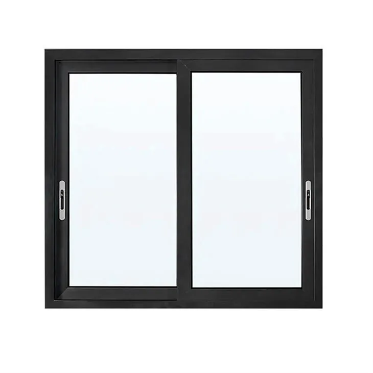 Ffenestri Llithro Gwydr Dwbl Alwminiwm