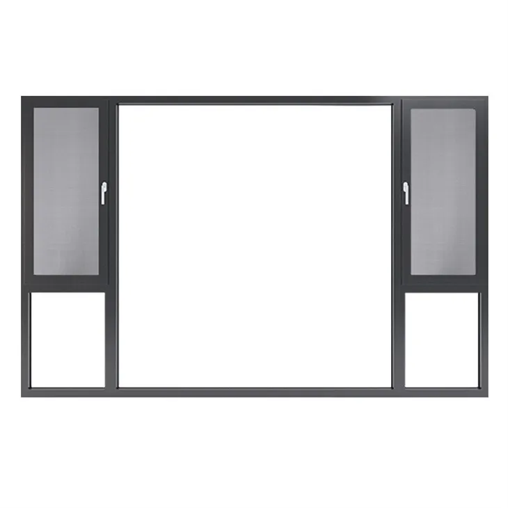 aluminum window with screen